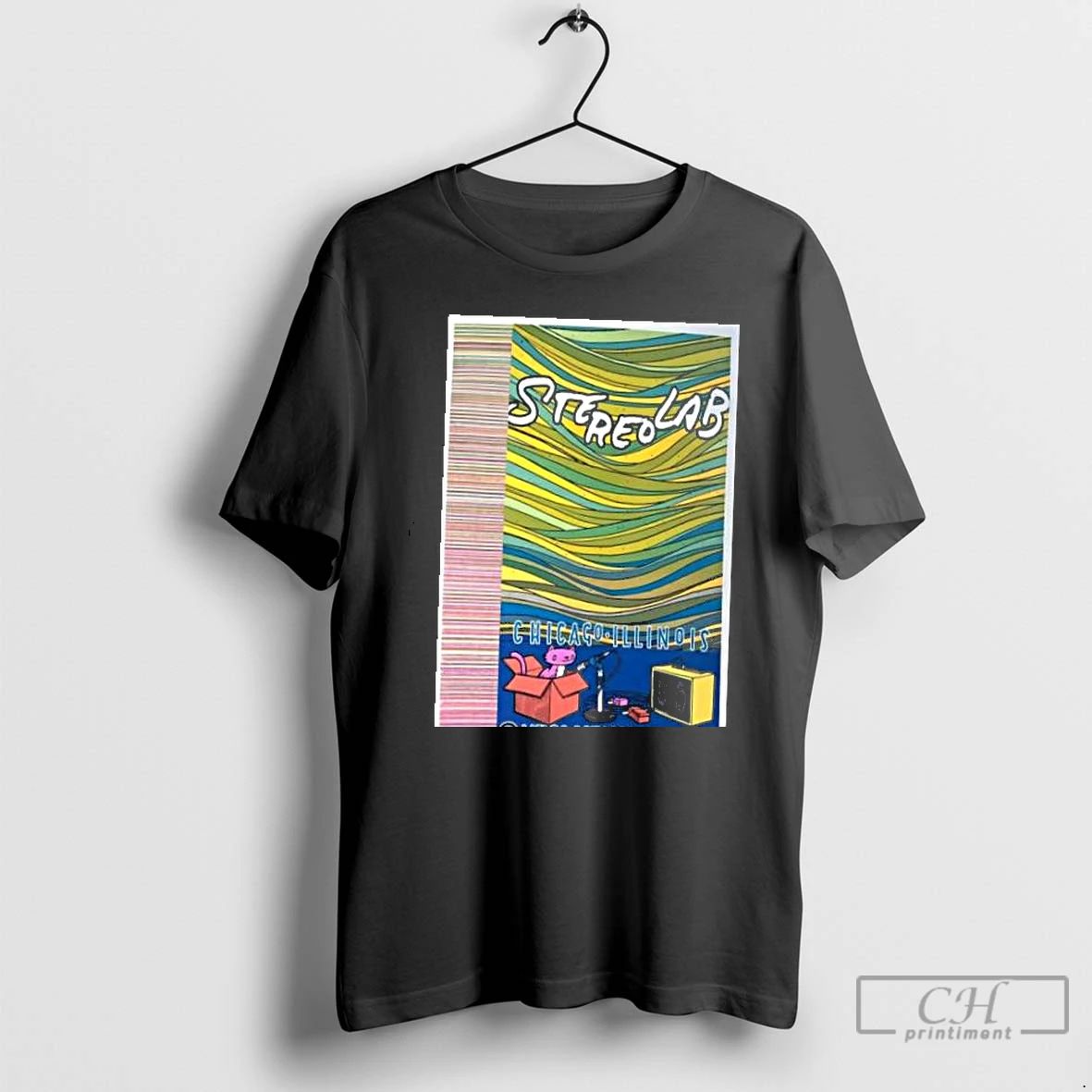 Classic Stereolab Chicago Il Shows October 9 10 2025 T Shirts