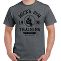 Mick's Gym T-Shirt Rocky Mens Funny Movie Balboa Boxing Boxer MMA Training Top
