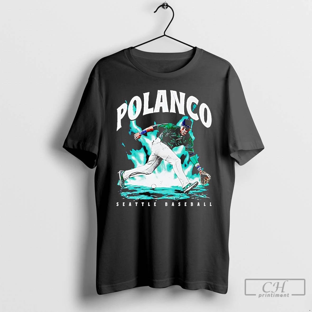 Classic Jorge Polanco Catcher Aura Seattle Baseball T Shirts