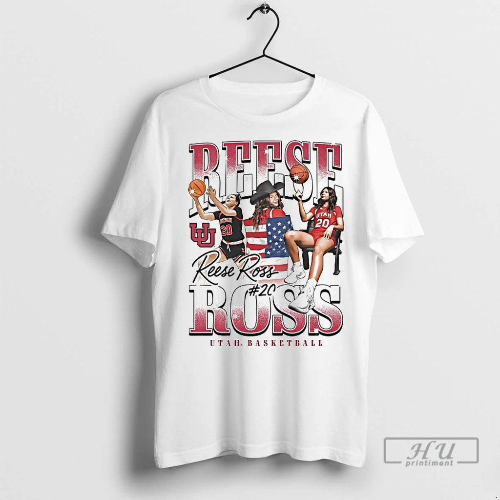 Officials Reese Ross Layups Picture Collage Utah Utes T Shirts