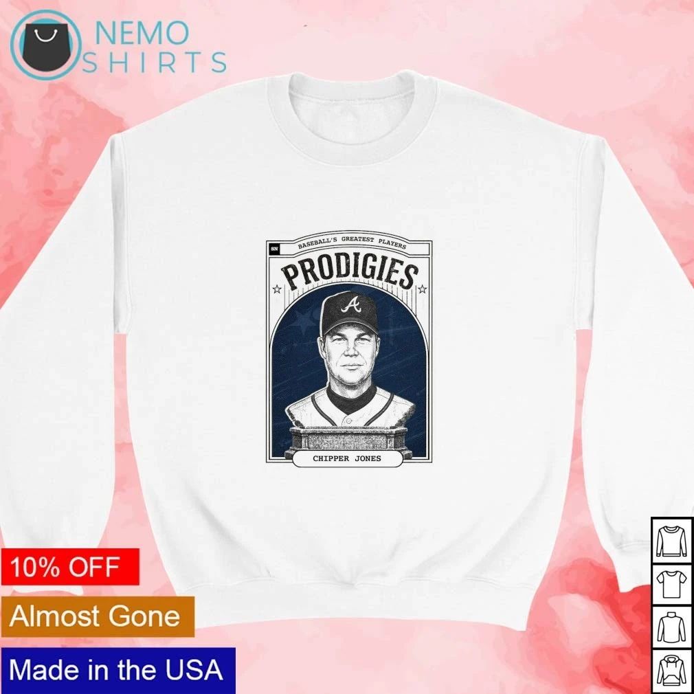 Chipper Jones Prodigies Baseball’s Greatest Players shirt