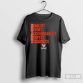 Classic Virginia Cavaliers Heart Humility Effort Accountability Respect Toughness T Shirts