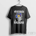 Classic I May Live In Wisconsin But Im A Raiders Fan Forever T Shirts