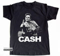 Johnny Cash Singer Black Unisex Heavy Cotton T-shirt Size S-5XL