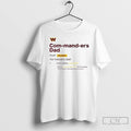 Premium Washington Commanders Dad Definition Ornaments T Shirts