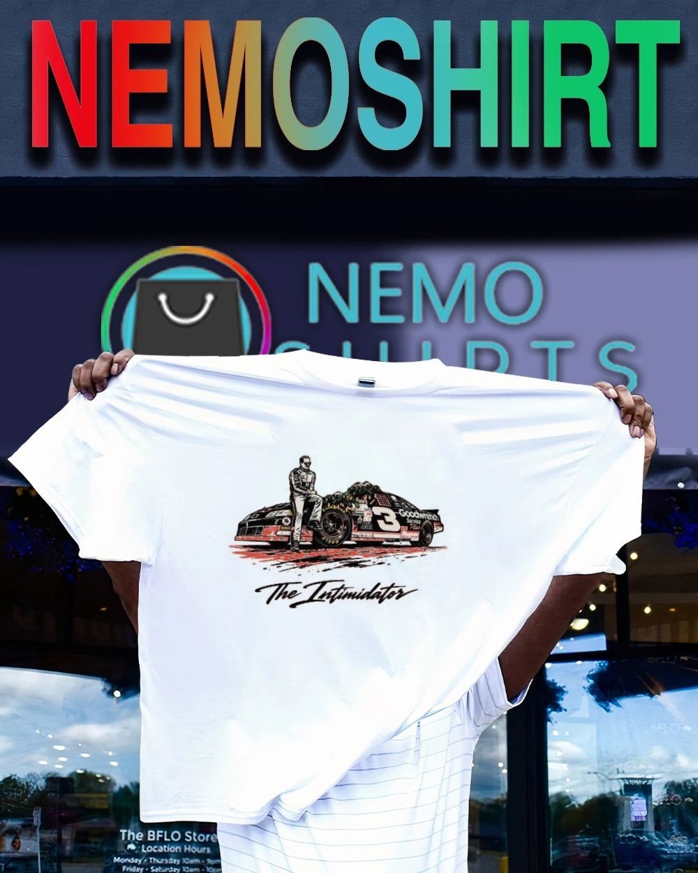 Dale Earnhardt Duck Hunting The Intimidator shirt