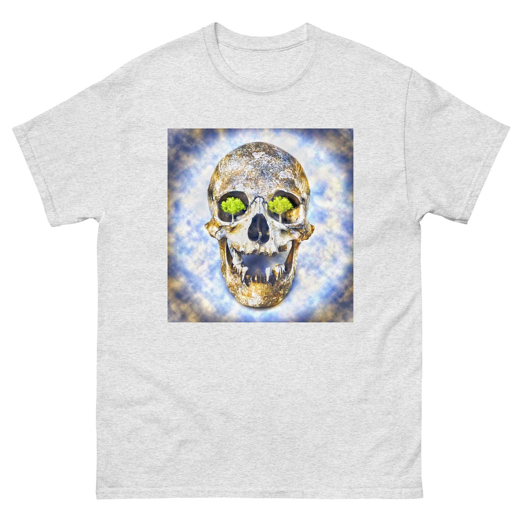 T-Shirt Tee Ted Vasin American Artist Skull Trees Modern Art Print Men