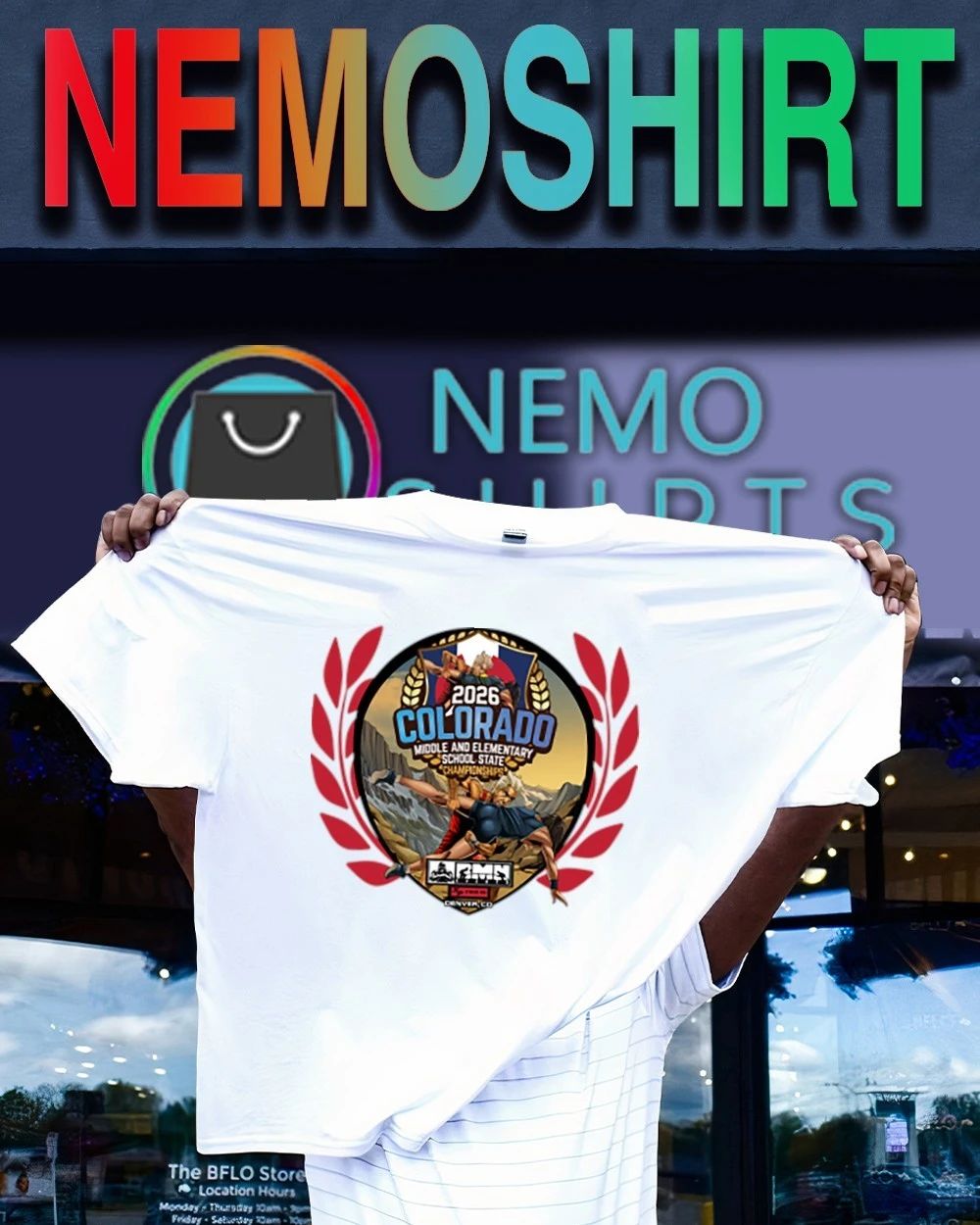 RMN Events Colorado Middle and Elementary School State Championships 2026 shirt