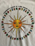 Grateful Dead Dancing Bear Long Sleeve shirt size MEDIUM - Bears Around The Sun