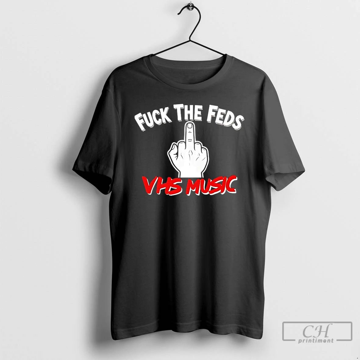 Classic Fuck The Feds Vhs Music T Shirts