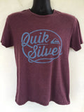 Quiksilver Short Sleeve T Shirt Mens Small, Purple