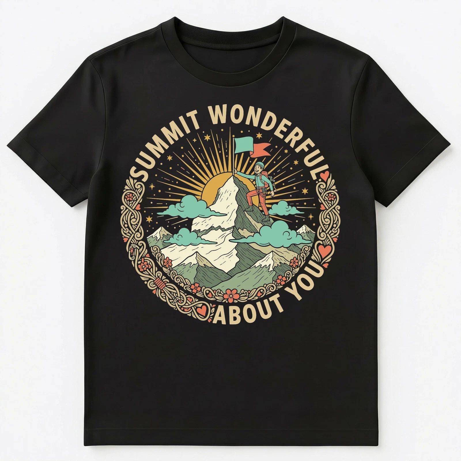 Summit Wonderful About You Motivational Design Unisex T-Shirt