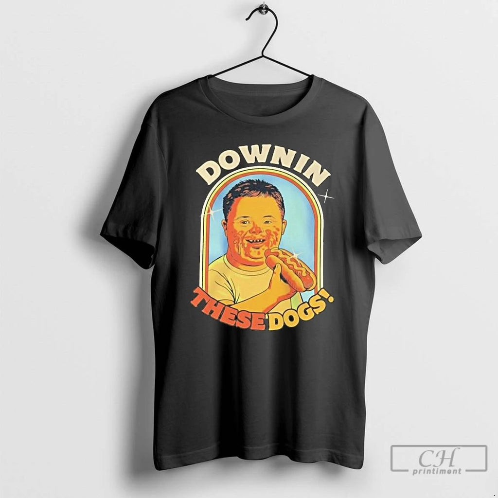 Premium Down In These Hot Dogs Down Syndrome Long Sleve T Shirts
