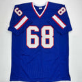 Joe DeLamielleure Buffalo Blue Reprint Jersey