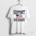 Officials Trendy Tunnel To Towers Foundation Support Our Heroes Barstool Sports Usa Flag Ladies