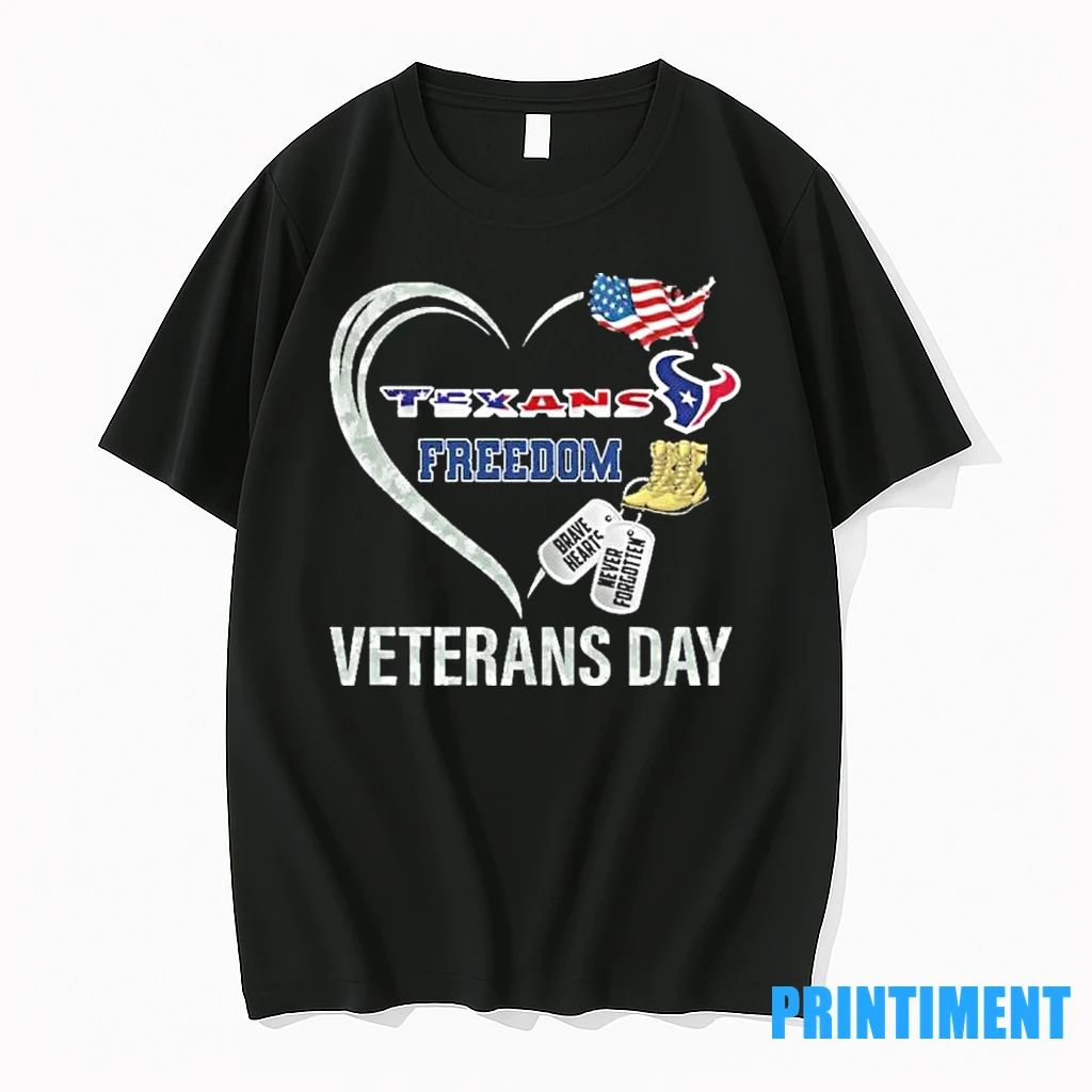 Houston Texans Freedom Veterans Day Tshirts Sweater