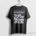 Premium Los Angeles Dodgers All Team 2025 World Series Mlb Champions Storm Graphic T Shirts