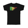 Gift T-Shirt : Mali Flag Malian Travel Expat Country Artistic