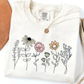 Comfort Tee Daisy Shirt Boho Floral Vintage Style Flower Gift