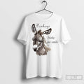 Premium Donkeys Make Me Smile Cute Miniature Donkey Mini Donkey