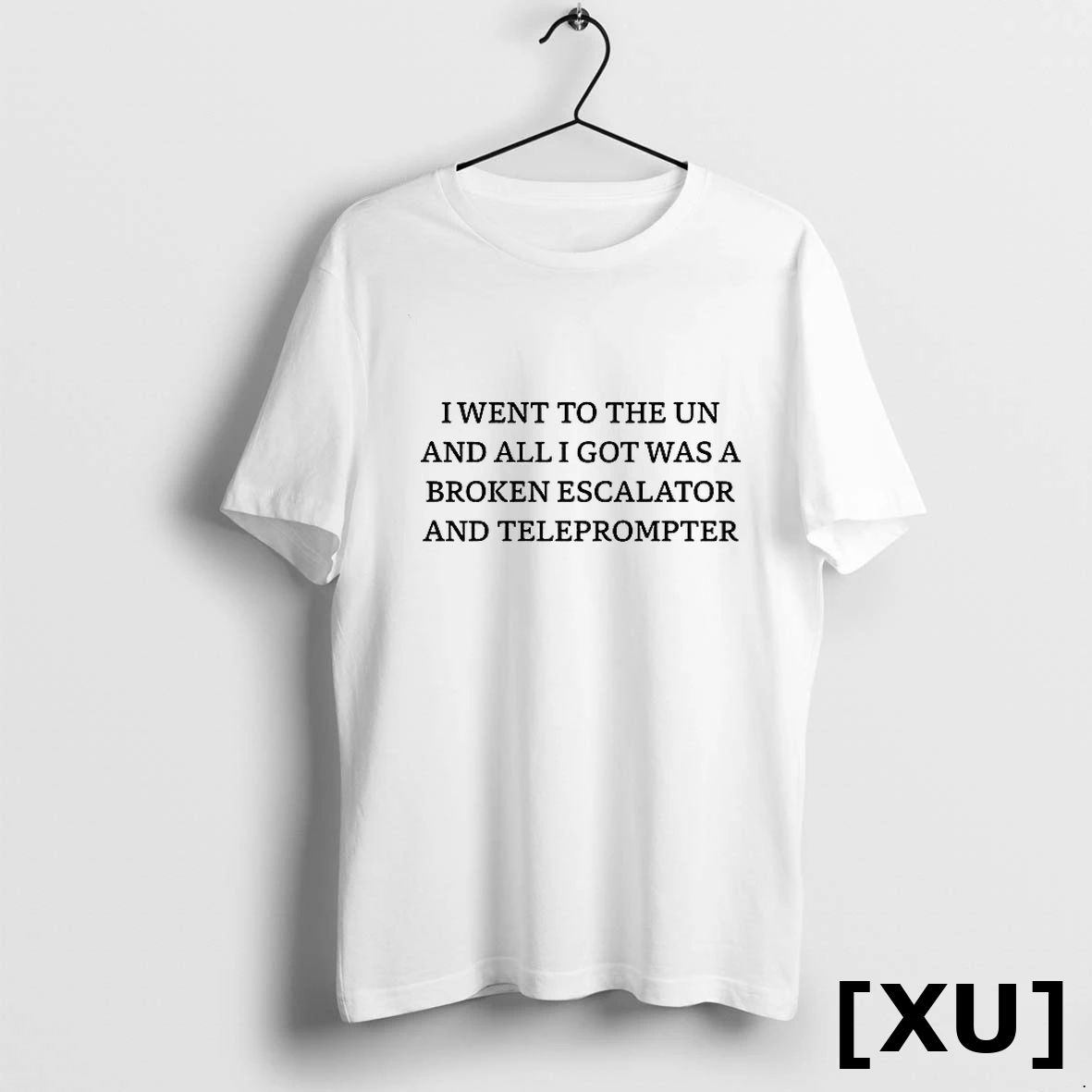 I Went To The Un And Got Escalator And Teleprompter Trump Tshirts Sweater