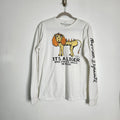 Napoleon Dynamite Liger Long Sleeve T-Shirt Unisex Medium White Graphic Tee