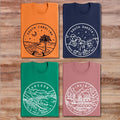 USA State Map T-Shirt  American Travel Souvenir Tee