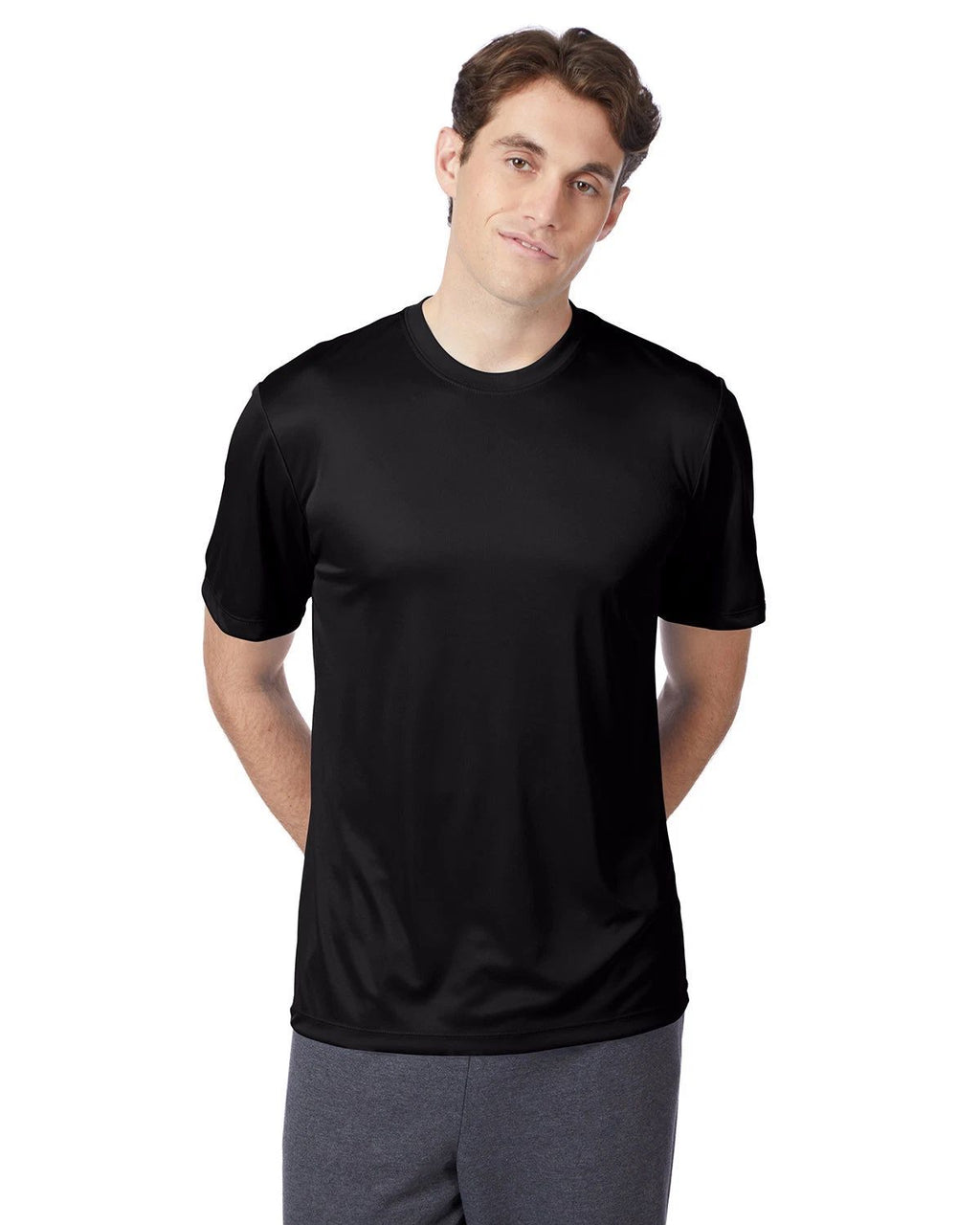 Hanes 4820 Adult 100% Polyester Cool DRI With FreshIQ T Shirt Stylish T-Shirt
