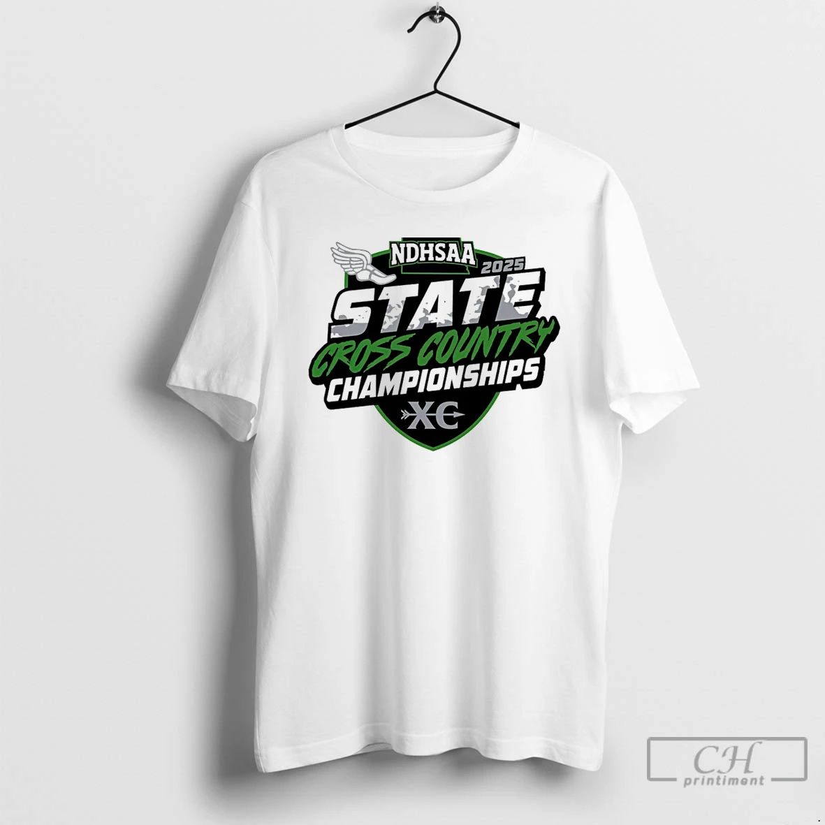 Classic 2025 Ndhsaa Cross Country State Meet Logo T Shirts