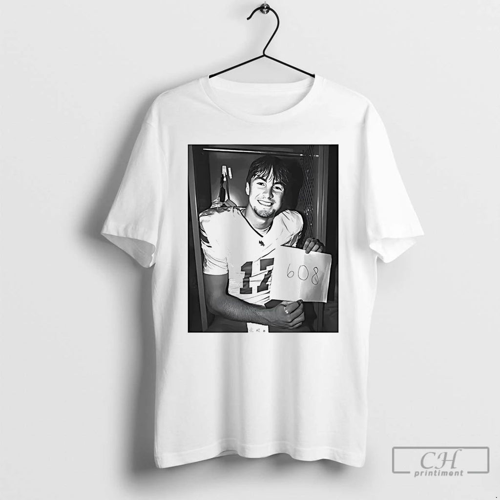 Classic Drew Mestemaker 608 Bw North Texas Mean Green T Shirts