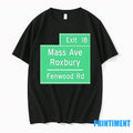 Exit 18 Mass Ave Roxbury Fenwood Rd Tshirts Sweater