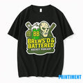 Skeleton Brewsd And Battered Hockey Podcast Tshirts Sweater