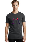 Couple-Doing-Handstand Mens Graphic Tee, 100% Cotton, Casual Summer Wear