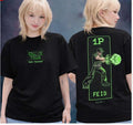Feid Merch Falxxo Tour 2026 Player 1 Double Sided Unisex T-Shirt S-5XL