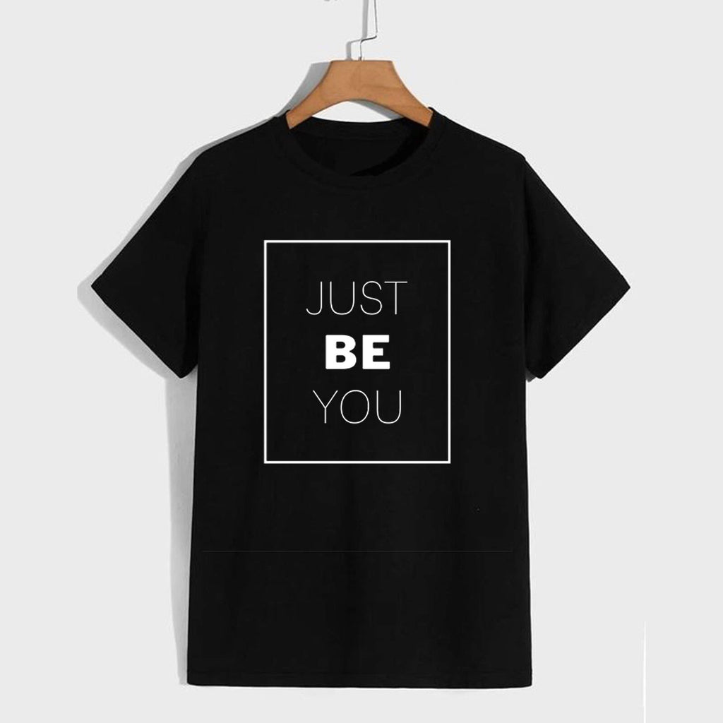 Just Be You Unisex T Shirt  -  Lifestyle Slogan Cute Wellness
