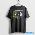Milwaukee Brewers Vs Los Angeles Dodgers 2025 National League Championship Series Matchup Batters Box Tshirts