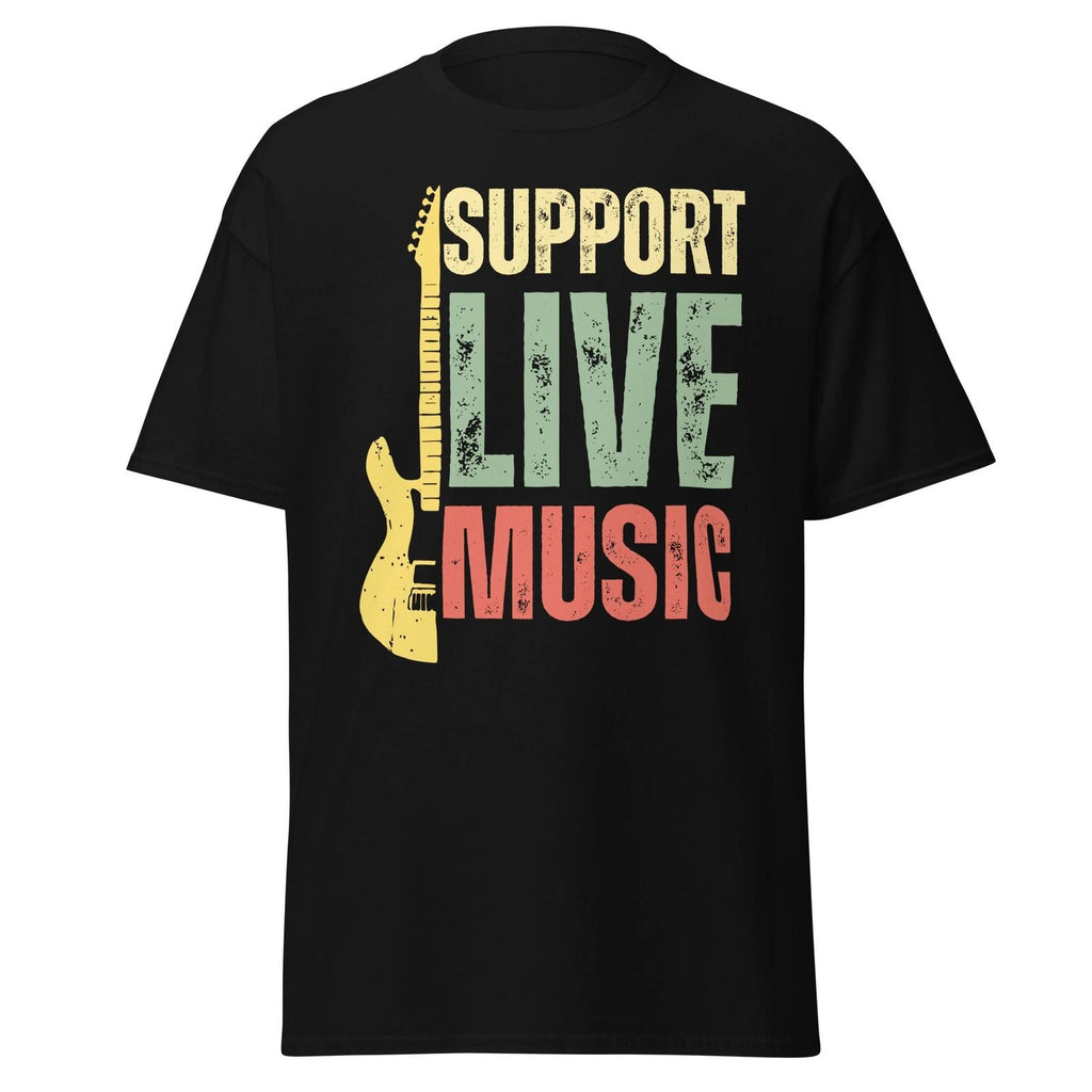 Support Live Music Lovers Music Concert Festival Local Bands T-Shirt