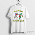Classic Born To Jest Forced To Quest Knight And Clown T Shirts