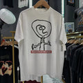 90S Radiohead Aged T-Shirt White M