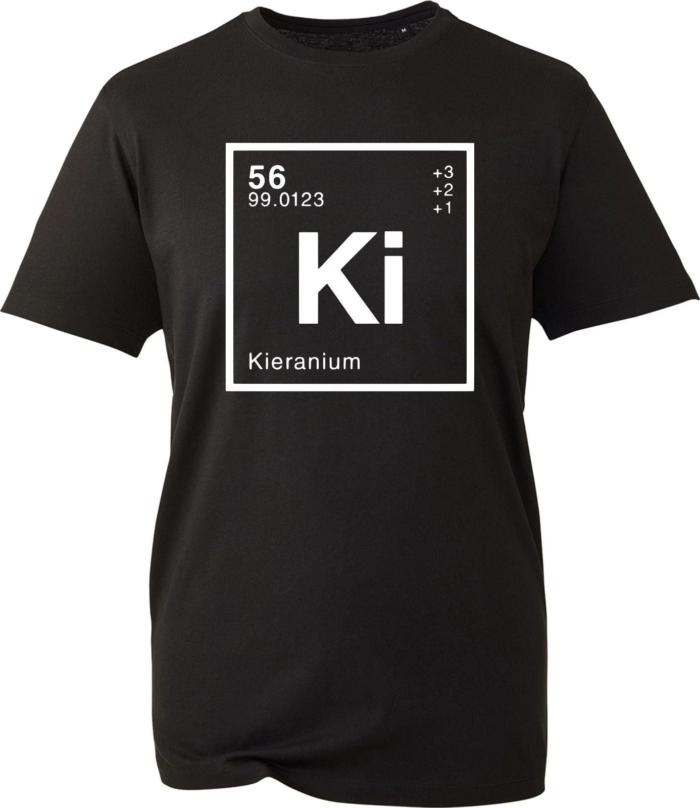 Kieran T-Shirt Periodic Table Element Kieranium Science Geek Nerd Unisex Gift