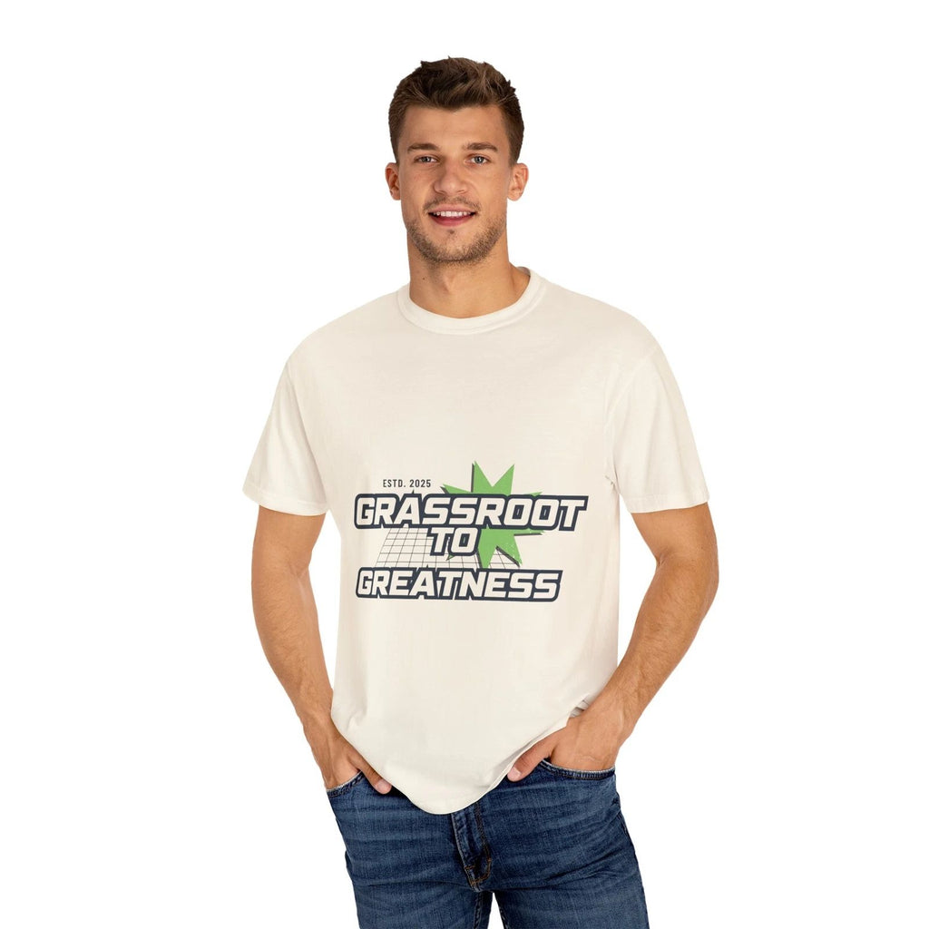 Grassroot to Greatness Unisex T-Shirt, Motivational Tee, Casual Wear, Gift for