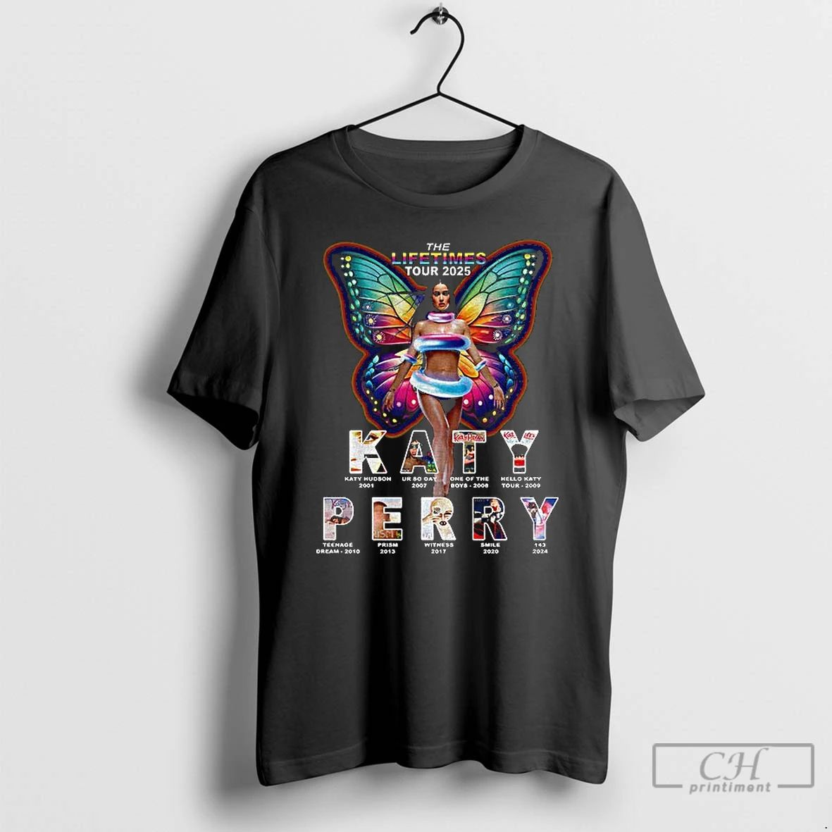 Premium The Lifetimes Katy Perry Tour 2025 World Tour T Shirts