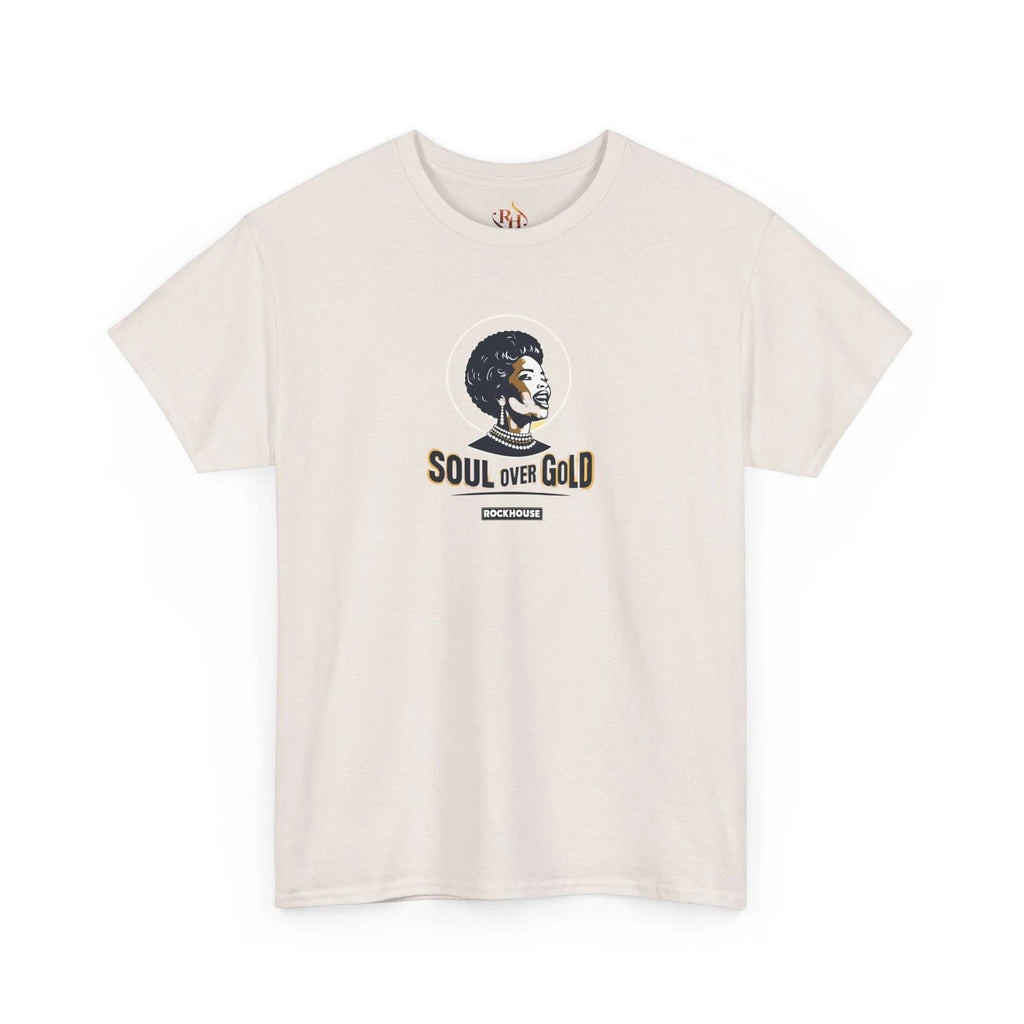 Soul Over Gold T-Shirt, Motivational Shirt, Women's Gift, Casual Tees,