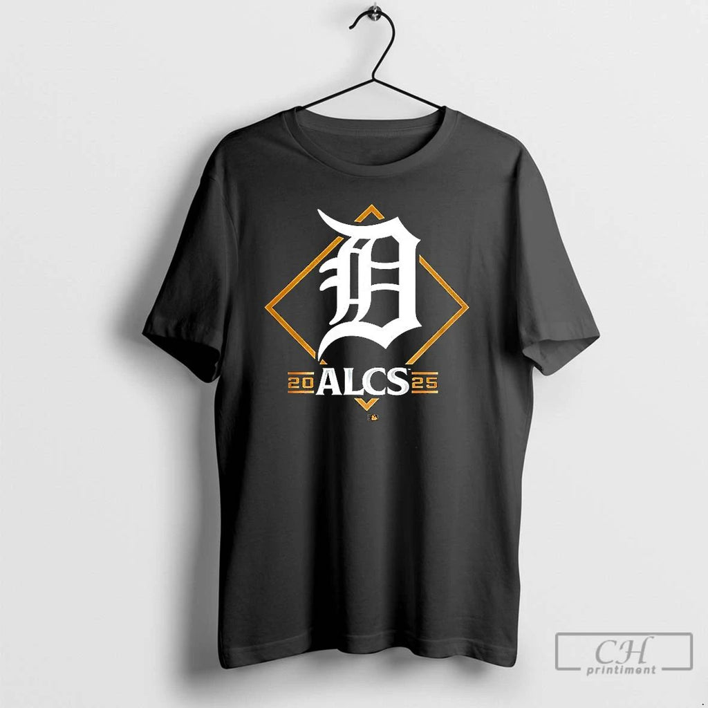 Classic Detroit Tigers Alcs 2025 Logo T Shirts