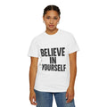 Inspirational Quote T-Shirt, Believe in Yourself Tee, Motivational Gift, [...]
