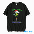 Grinch Santa Hat I Hate People But I Love My San Jose State Spartans Christmas