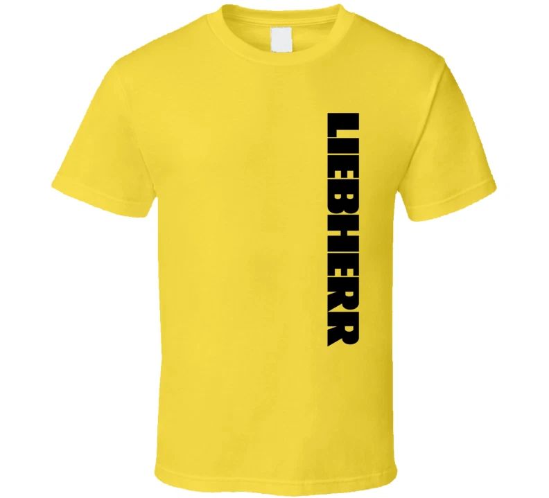 NEW SHIRT LIEBHERR GERMAN CRANE LOGO T-SHIRT SIZE FUNNY AMERICAN USA S TO 5XL