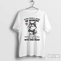 Classic Husky Some People Make Me Wonder T Shirts