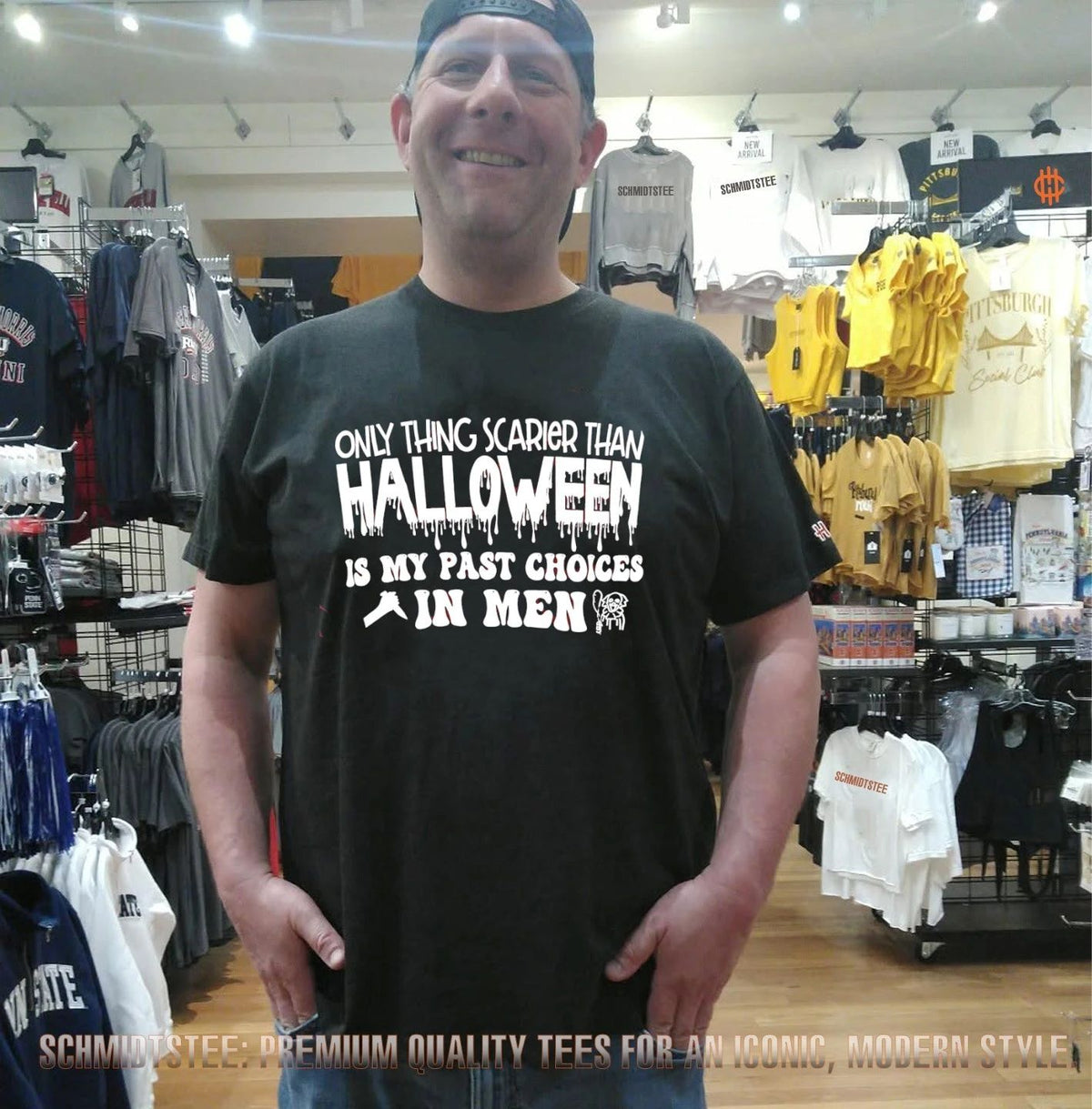 Only Thing Scarier Than Halloween Is My Past Choices in Men shirt