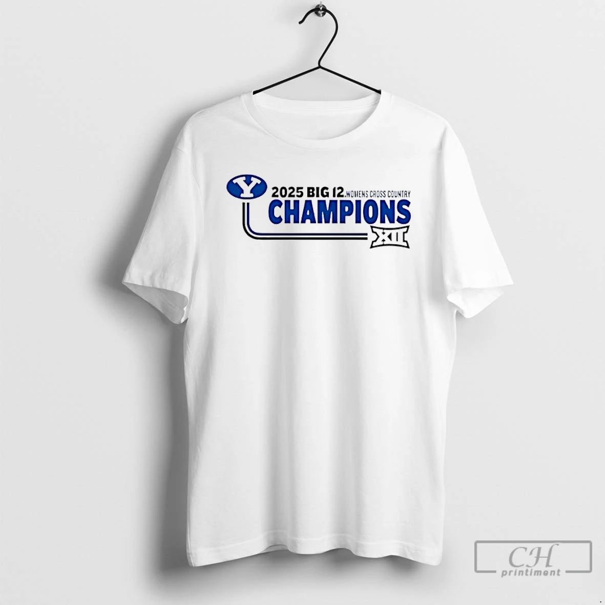 Classic Byu Cougars 2025 Big 12 Womens Cross Country Champions T Shirts